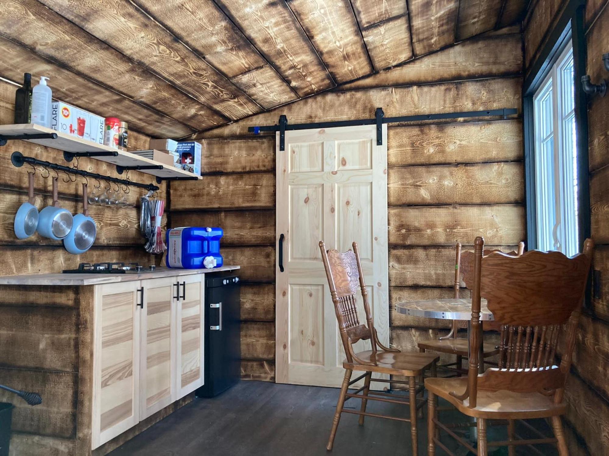 Your Cozy Cabin Retreat Saint-Remi-d'Amherst エクステリア 写真